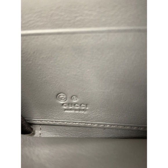 Gucci Guccissima Zip Around Long Wallet Gray - Picture 7 of 7